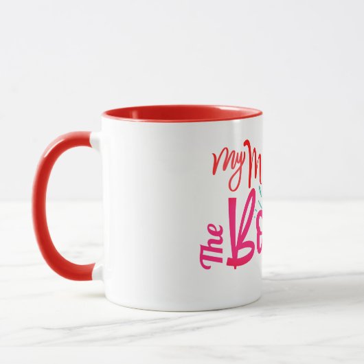 Mijn moeder is de Bomb Coffee-Mok Mok (Links)