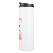 Mijn moeder is de mooiste dag van gelukkige moeder thermosbeker (Geroteerd rechts)