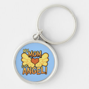 Mijn moeder is een Angel Sleutelhanger