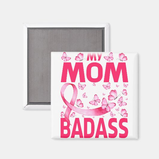 Mijn moeder is een borstkanker-bewustzijn magneet (Voorkant / Achterkant)
