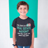 Mijn moeder is een echte agent die me draag t-shirt
