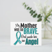 Mijn moeder is een engel 1 eierstokkanker briefkaart (Staand voorkant)