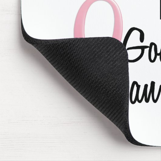 Mijn moeder is een engel borstkanker muismat (Hoek)