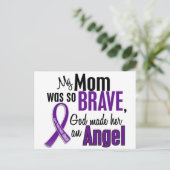 Mijn moeder is een engel-pancreaskanker briefkaart (Staand voorkant)