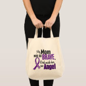 Mijn moeder is een engel-pancreaskanker tote bag (Voorkant (product))