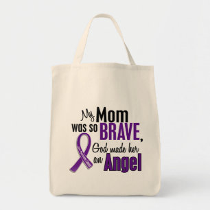 Mijn moeder is een engel-pancreaskanker tote bag