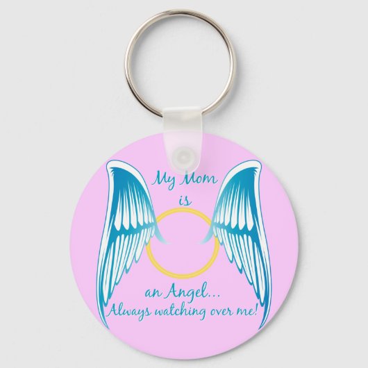 Mijn moeder is een engel sleutelhanger (Voorkant)