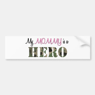 Mijn MOEDER is een HELD Bumpersticker