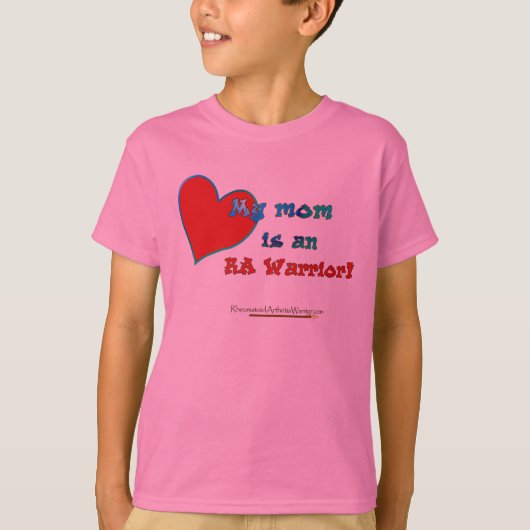 Mijn moeder is een RA Warrior. T-shirt (Voorkant)