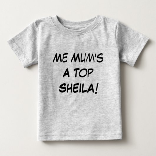 Mijn moeder is een Top Sheila, Aussie Slang Baby G (Voorkant)