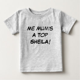 Mijn moeder is een top Sheila, Aussie-slang babysp