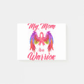 Mijn moeder is een waanzinnige borstkankerwaarschu post-it® notes (Voorkant)