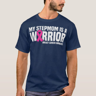 Mijn moeder is een Warrior Breast Cancer Bewusthei T-shirt
