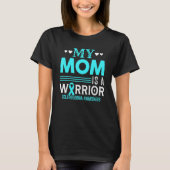 Mijn moeder is een Warrior Scleroderma Awareness M T-shirt (Voorkant)