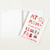 Mijn moeder is Fab gepersonaliseerd plezier Planner (Display)