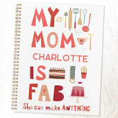Mijn moeder is Fab gepersonaliseerd plezier Planner