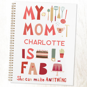 Mijn moeder is Fab gepersonaliseerd plezier Planner