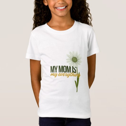 mijn moeder is mijn alles tshirt schattige mama li (Voorkant)