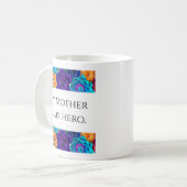 Mijn moeder is mijn held-mok koffiemok (Voorkant links)