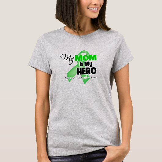 Mijn moeder is mijn held - Nierkanker T-shirt (Voorkant)