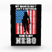 Mijn moeder is niet alleen een veteraan, ze is mij fotoblokken (Voorkant)