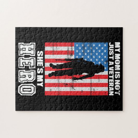 Mijn moeder is niet alleen een veteraan, ze is mij legpuzzel (Horizontaal)