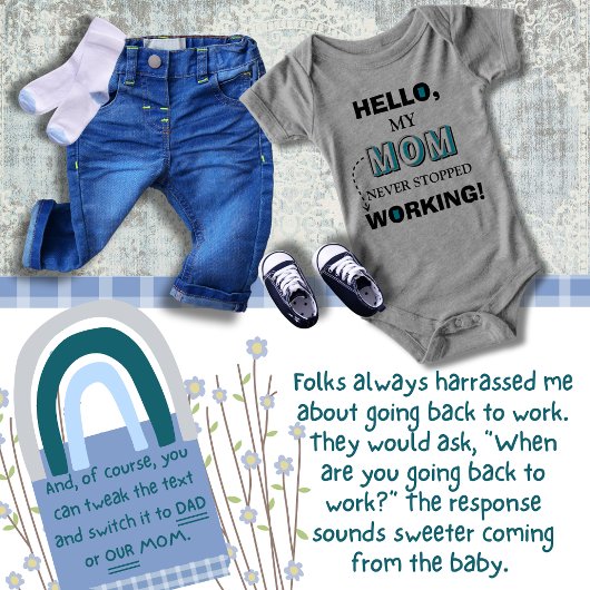 Mijn moeder is nooit gestopt met werken!