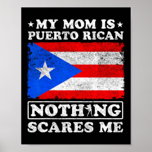Mijn moeder is Puerto Ricaans, niets beangstigt me Poster