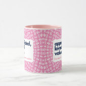 Mijn moeder is zonder prijs gewaardeerd, geliefd e mok (Midden)