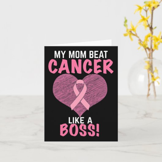 Mijn moeder krijgt borstkanker - overlevingsbewust kaart (Gele Bloem)