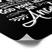 Mijn moeder maakt van God haar een engel Memorial Poster (Hoek)