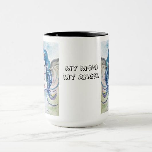 Mijn moeder, mijn Angel mok drinkware (Midden)
