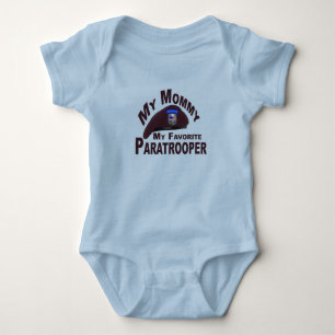 Mijn moeder Mijn favoriete parachutist - Baby Jump Romper