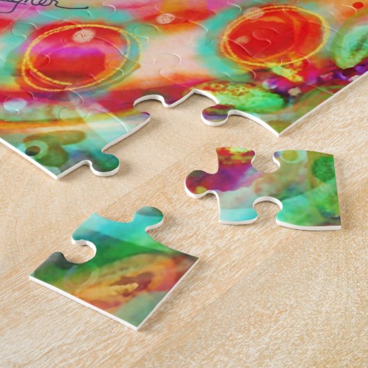 'Mijn moeder, mijn handleiding' Legpuzzel (Zijkant)