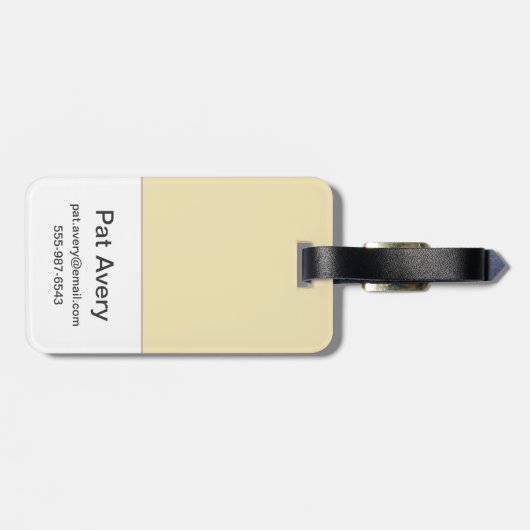 Mijn moeder Mijn Hero Bagagelabel (Achterkant horizontaal)