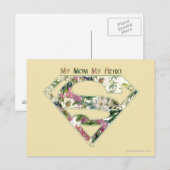 Mijn moeder Mijn Hero Briefkaart (Voorkant / Achterkant)