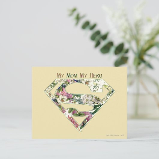 Mijn moeder Mijn Hero Briefkaart (Staand voorkant)