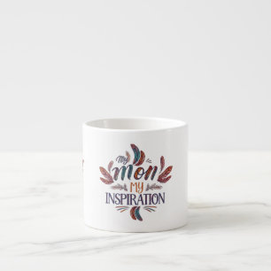 Mijn moeder, mijn inspiratie - Espresso Mok Design