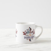 Mijn moeder, mijn inspiratie - Espresso Mok Design (Rechts)