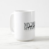 MIJN MOEDER MIJN JANNAH Gepersonaliseerde Gift voo Koffiemok (Voorkant links)