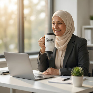 MIJN MOEDER MIJN JANNAH Gepersonaliseerde Gift voo Reisbeker
