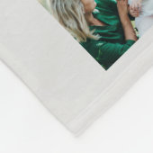 MIJN MOEDER MIJN VRIEND Mama Fotocollage Grijs Fleece Deken (Hoek)