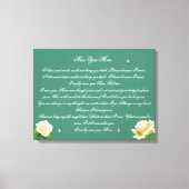 Mijn moeder mis ik 24x16 canvasprint canvas afdruk (Voorkant)