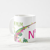 Mijn moeder nr. 1 mok (Voorkant links)