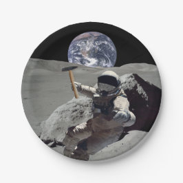 Mijn moeder papieren bordje