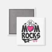 Mijn moeder rotst magneet (Voorkant / Achterkant)