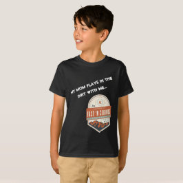 "Mijn moeder speelt met mij in de vuist." Kinder T T-shirt