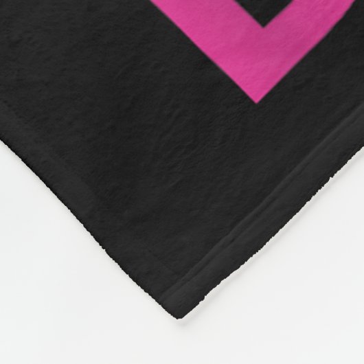 Mijn moeder versloeg borstkanker als een baas krij fleece deken (Hoek)