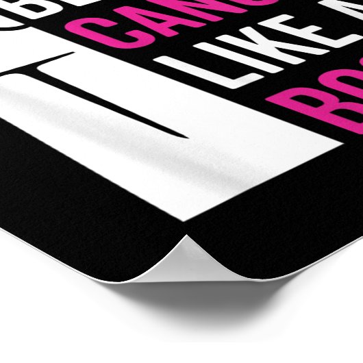 Mijn moeder versloeg borstkanker als een baas krij poster (Hoek)