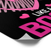 Mijn moeder versloeg borstkanker als een baas krij poster (Hoek)